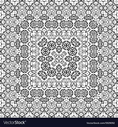 Abstract Seamless Outline Pattern Royalty Free Vector Image