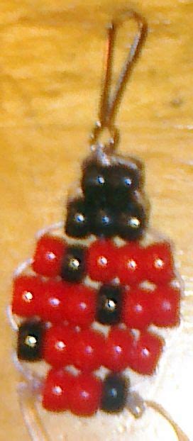 Medium Ladybug Pony Bead Patterns Pony Beads Ladybug