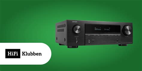 Einstiegs AV Receiver von Denon mit DAB für deutlich unter 600 Euro