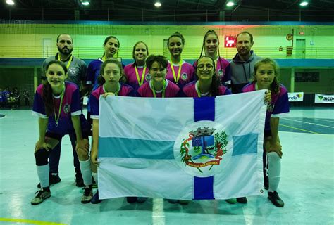 Equipe De Futsal Feminino De Faxinal Dos Guedes Vice Campe