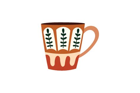 Vintage Kitchenware Coffee Mug Svg Cut File By Creative Fabrica