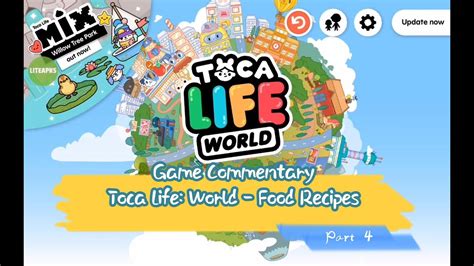 Toca Life World Food Recipes 1 Youtube