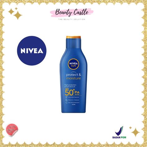 Nivea Sun Protect And Moisture Lotion Spf 50 Pa 100ml Shopee Singapore