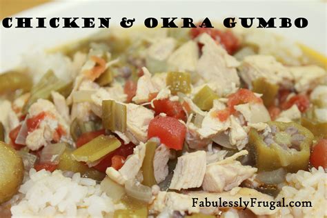 Chicken And Okra Gumbo Recipe Recipe Gumbo Recipe Okra Gumbo Gumbo Recipe Okra