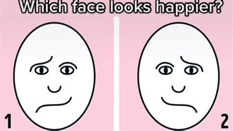 The Awesome Optical Illusion Of Happy And Sad Faces Can Say A LOT