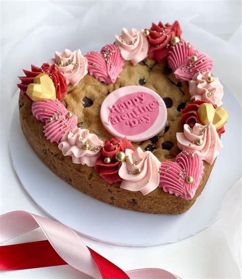 Valentine Heart Cookie Cake Artofit