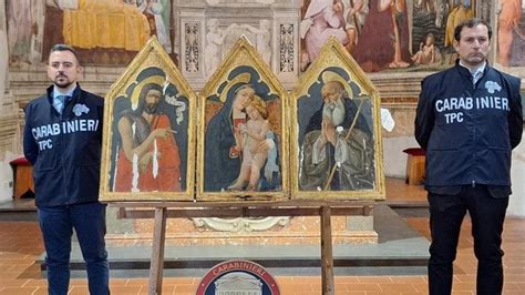 Lodissea Della Madonna Con Il Bambino E I Santidel Rubato Nel