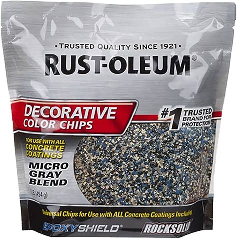 Đánh bóng bề mặt rust oleum decorative chips Cho sàn nhà