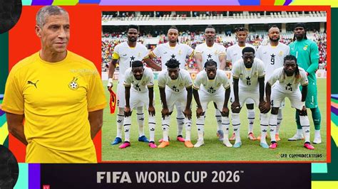 GHANA BLACK STARS TO PLAY 10 MATCHES TO QUALIFY FOR 2026 FIFA WORLD