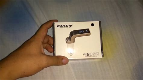 Unboxing :Carg7 Bluetooth Car Charger - YouTube