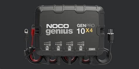 NOCO 4 Bank 40A On Board Battery Charger GENPRO10X4