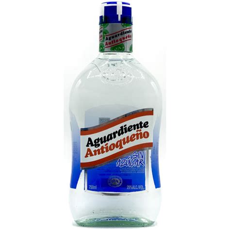 Antioqueno Aguardiente Sin Azucar Liqueur 750ml