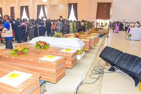 Church Holds Funeral Mass For Owo Massacre Victims