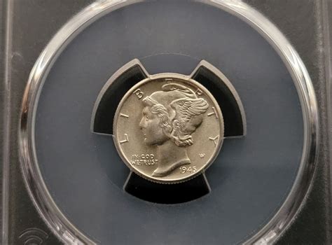 1945 D Mercury Silver Dime PCGS MS64 FB EBay