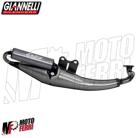 MF3712 Marmitta Giannelli Extra V2 Per Yamaha Aerox MBK Nitro 50 2T