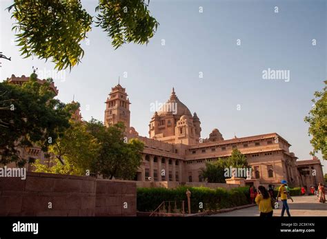 Umaid Bhawan Palace Located In Jodhpur In Rajasthan India Stock Photo