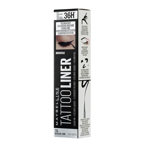 MAYBELLINE Tattoo Liner Liquid Ink Eyeliner No 710 Inked B Eveshop