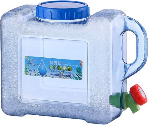 Starnearby Tanica Per Acqua Con Rubinetto Da 5L A 22L Serbatoio Per