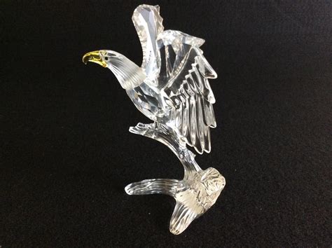 Lot Swarovski Crystal Figurine Bald Eagle