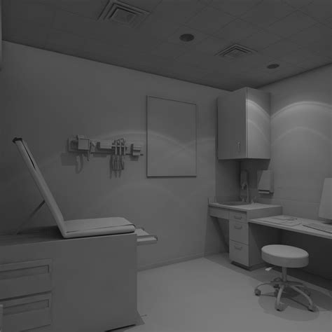 Examroom 3d Model 110 Fbx Obj Ma Free3d