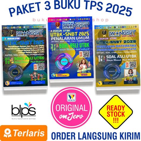 Promo Buku Wangsit OM JERO UTBK SNBT 2025 PAKET TPS 2025 Kota