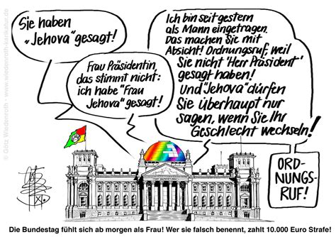 Karikatur Cartoon Satire Politik Wirtschaft Zeichnung Illustration