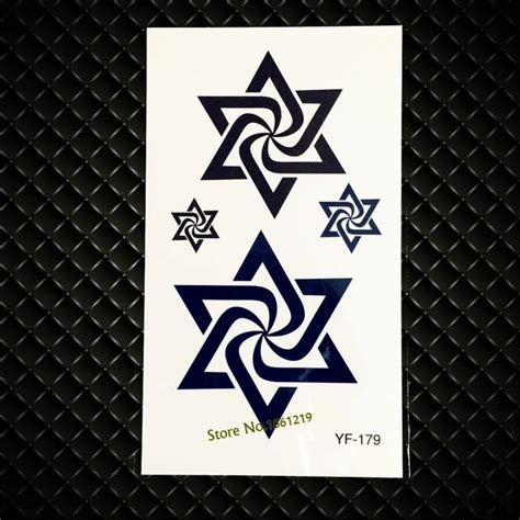 Tribal Star Of David Tattoo Designs