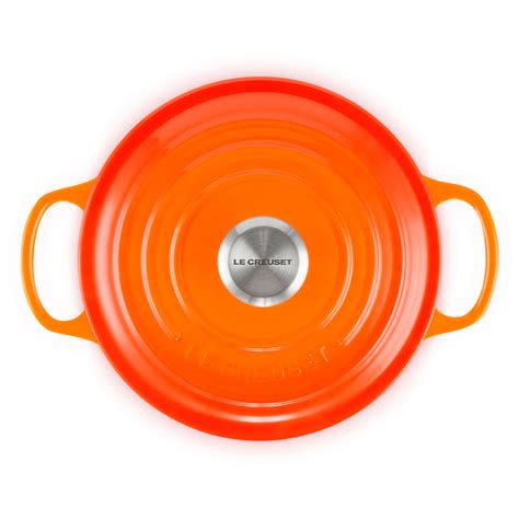 Le Creuset Signature Rund St Bejernsgryde Cm Orange Dkk