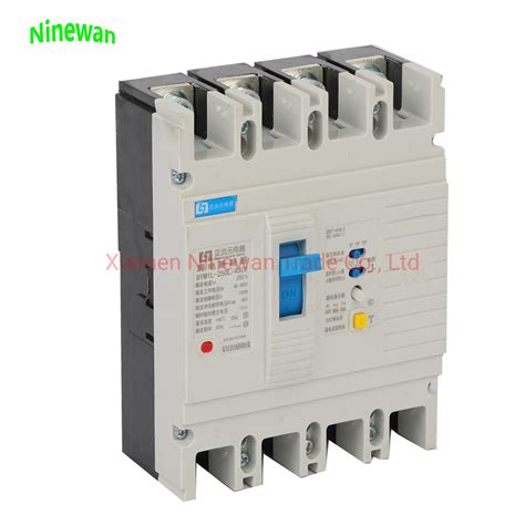 MCCB Thermal Magnetic Adjustable Circuit Breaker 3p 4p MCCB For Power