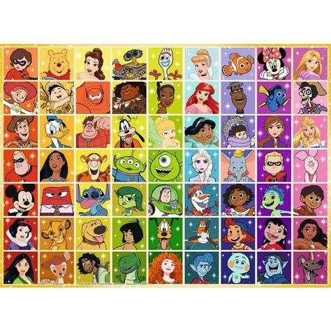 Disney Color Palette 1 100 Pieces Puzzle Master Inc