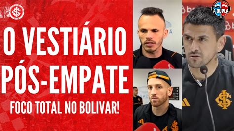 Diário do Inter KTO Pacto entre os jogadores Empate celebrado