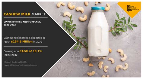 Cashew Milk Market Size Share Forecast