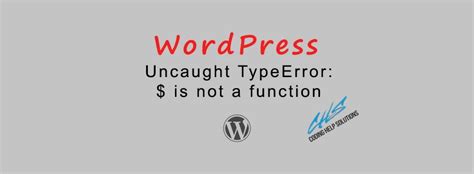 Uncaught TypeError Is Not A Function WordPress