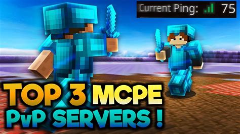 Top 3 Minecraft PvP Servers PvP Servers Mcpe 1 19 Minecraft Servers