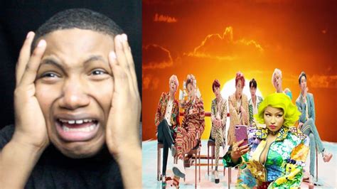 Bts Idol Feat Nicki Minaj Official Mv Reaction Youtube