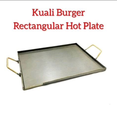 Kuali Burger Hot Plate Kuali Roti Jala Roti Plate Kuali Leper Hot