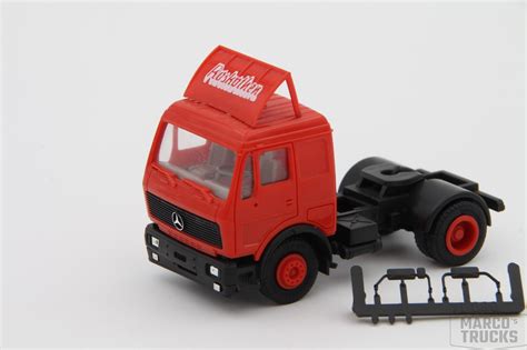 Herpa MB Mercedes NG Zugmaschine Schwarz Rot Roskothen Essen H13873