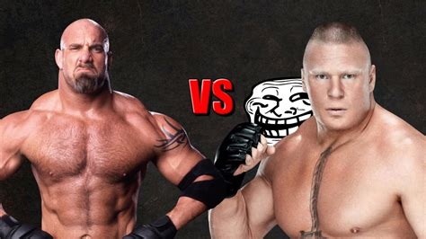 Goldberg Vs Brock Lesnar Full Match Youtube