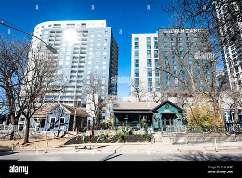 rainey street bar  res stock photography  images alamy