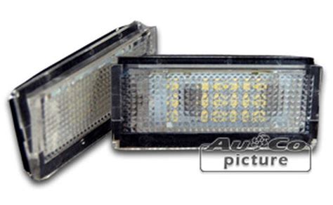 LED Kennzeichenbeleuchtung für BMW 3er E46 4D 14 90