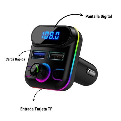 Transmisor Fm Bluetooth Para Carro Con Precio Guatemala Kemik