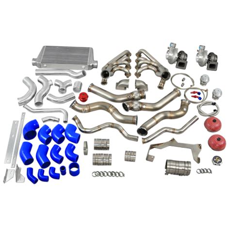 Twin Turbo Manifold Header Intercooler Kit For Chevrolet Camaro