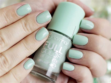 Лак для ногтей Flormar Full Color FC23 Petite Mint | Nail polish, Nail ...