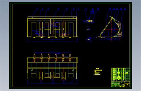 Zl15轮式装载机工作装置的设计含7张cad图纸 说明书 Autocad 2000 模型图纸下载 懒石网