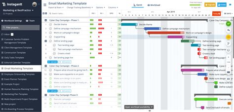 Free Gantt Chart Template for Excel in 2020 | Download