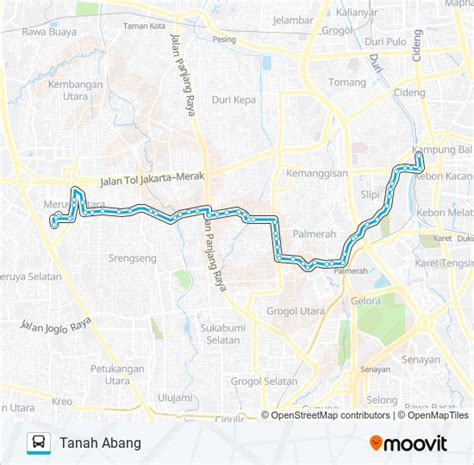 Rute Jak14 Jadwal Pemberhentian Peta Tanah Abang Diperbarui