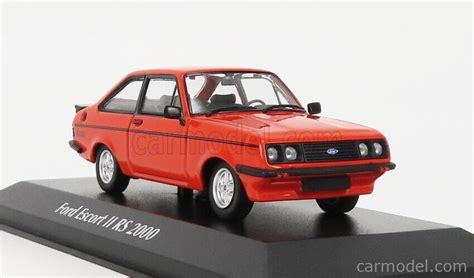 MINICHAMPS MAXICHAMPS 1 43 D CST 1976 FORD ESCORT MK2 MKII RS2000 RED