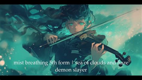 Mist Breathing☁️fifth Form Sea Of Clouds And Haze Demon Slayer S3 Ep8