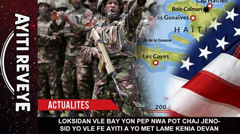 Loksidan Vle Bay Yon Pep Nwa Pot Chaj Jenosid Yo Vle Fe Ayiti A Yo Met