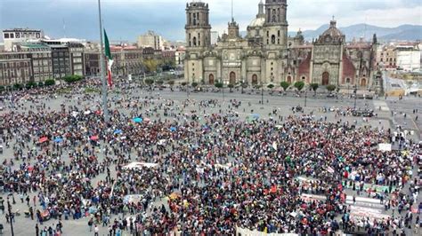 Llega Marcha Al Zócalo